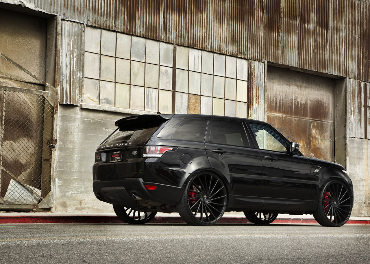 2018 Land Rover Range Rover Asanti MATAR Black Wheel Pros